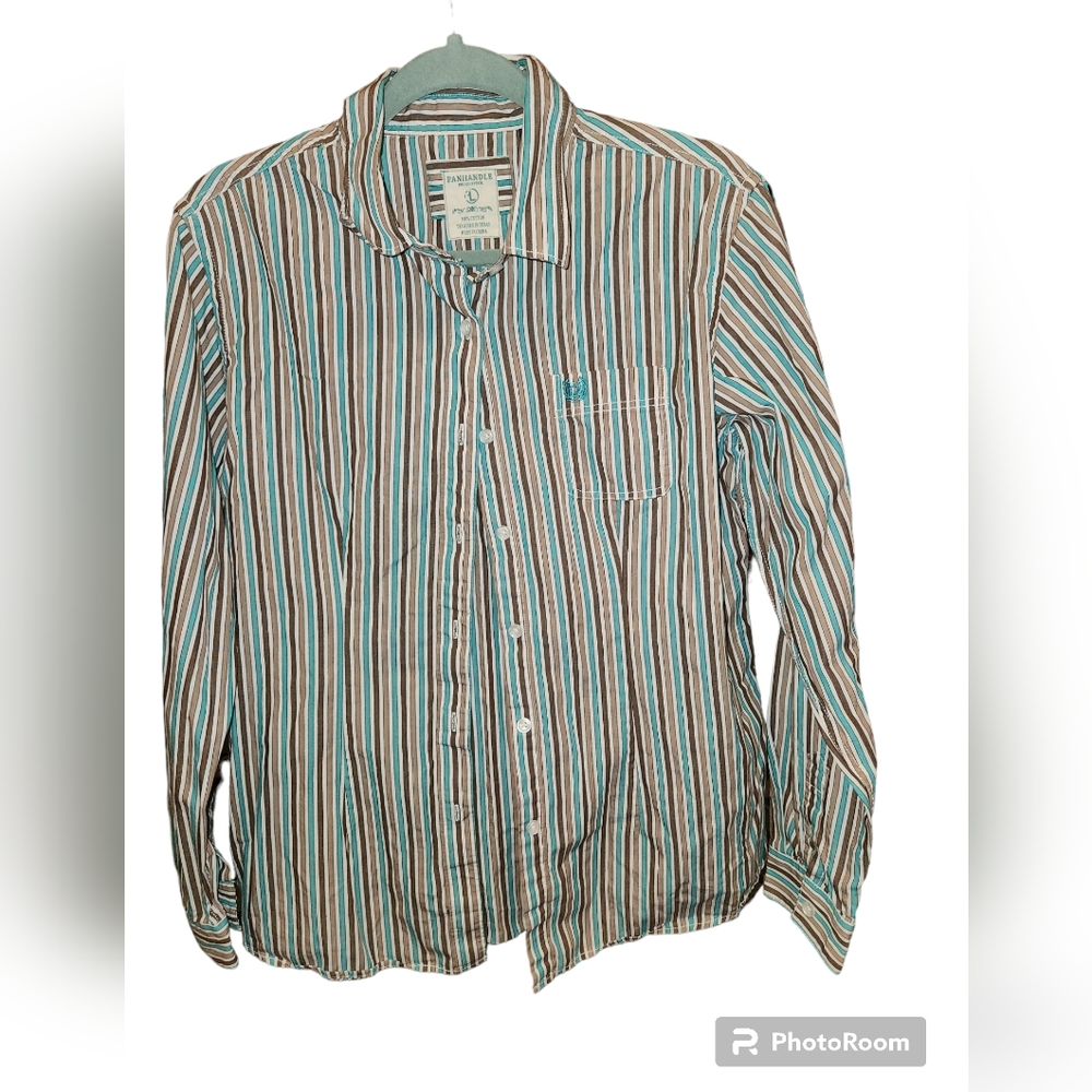 Panhandle Dress Shirt Size Large